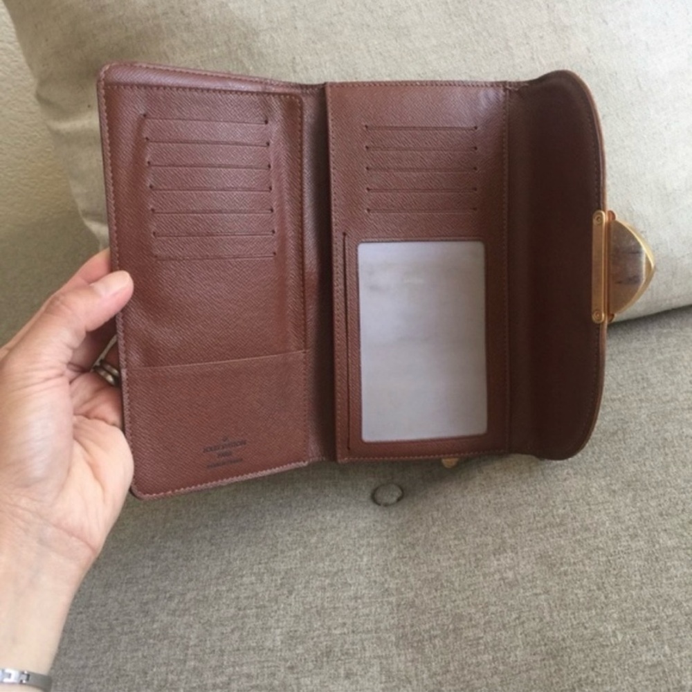 Authentic Louis Vuitton PF Eugenei Trifold wallet long - Picture 4 of 7